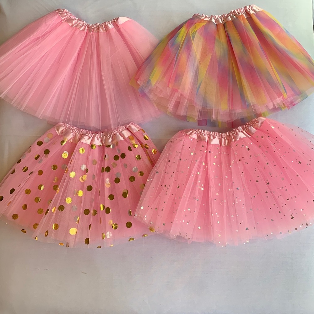 Brand New Bundle of 4 Girls Ballet Tutus
